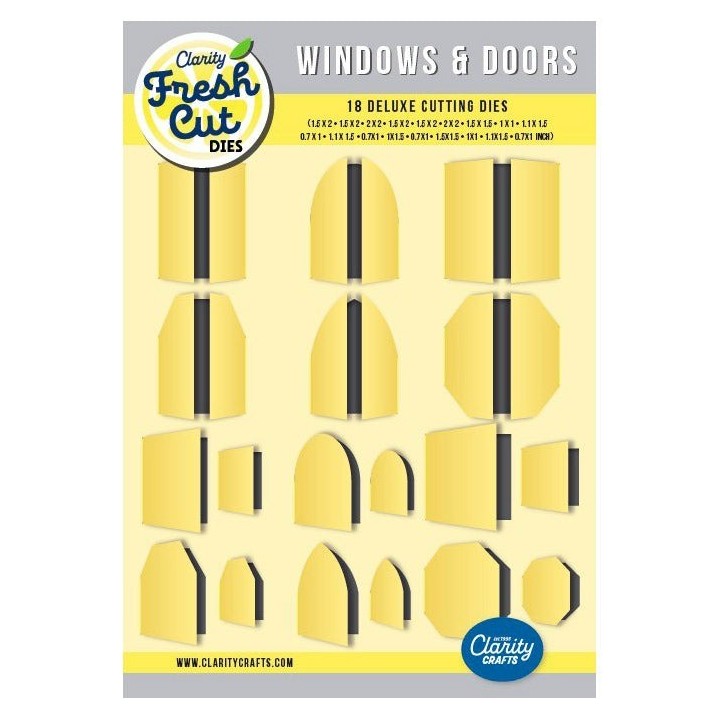 (ACC-DI-31609-A4)Clarity Windows & Doors Die Set