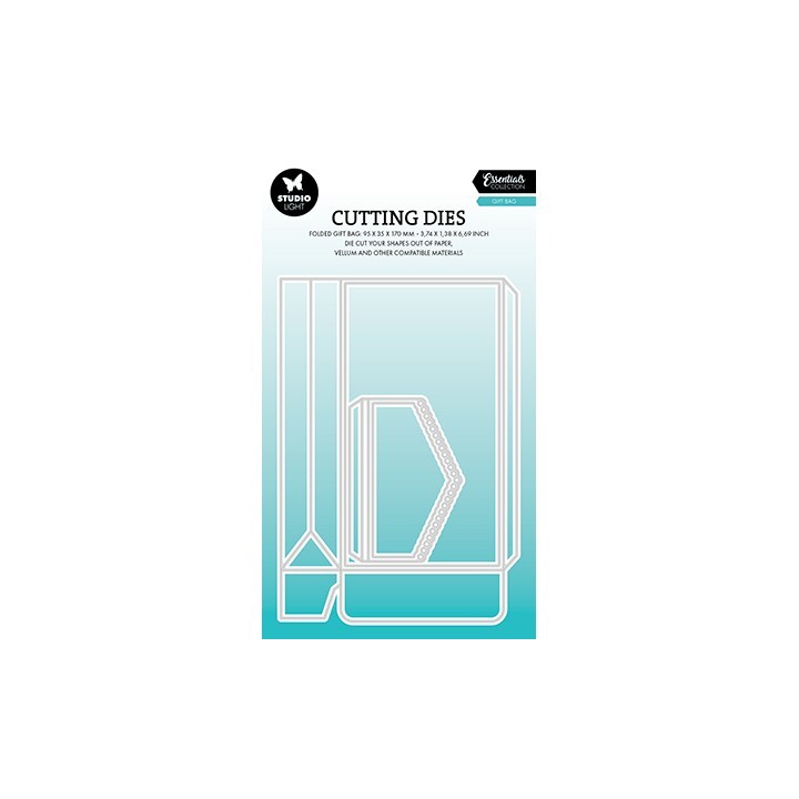 (SL-ES-CD931)Studio Light SL Cutting Die Gift bag Essentials nr.931