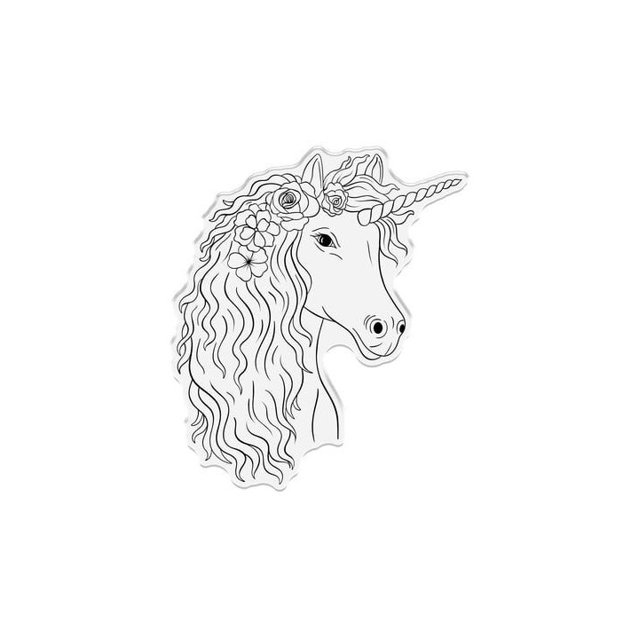 (MU-STD-TPIKCrafter's Companion Majestic Unicorn Stamp & Die There is Power in Kindness