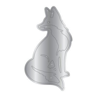 (CC-STD-RUVI)Crafter's Companion Outline Stamp & Die Rural Visitor