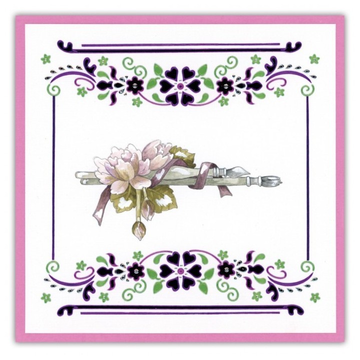 (DODO271)Dot and Do 271 - Precious Marieke - Painted Flowers