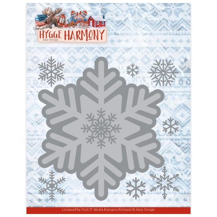 (ADD10327)Dies - Amy Design - Hygge Harmony - Harmony Snowflake