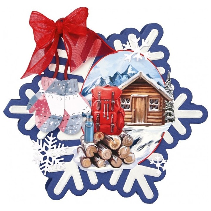 (ADD10327)Dies - Amy Design - Hygge Harmony - Harmony Snowflake