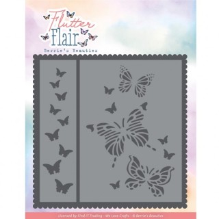 (BBD10032)Dies - Berries Beauties - Flutter Flair - Flutter Frame
