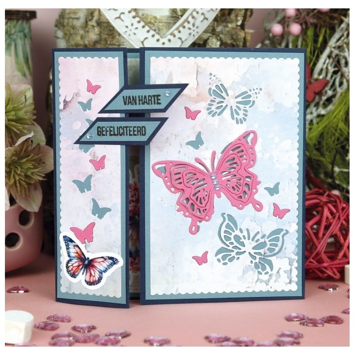 (BBD10032)Dies - Berries Beauties - Flutter Flair - Flutter Frame