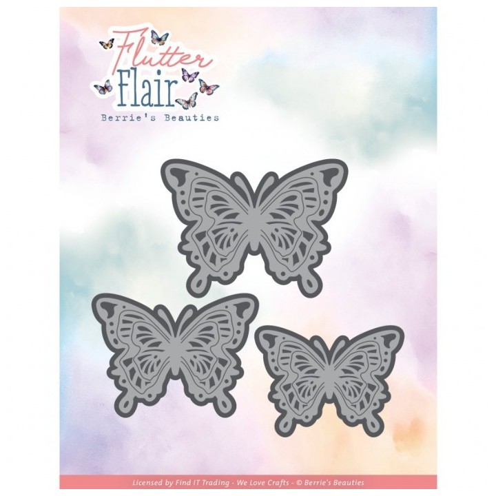 (BBD10034)Dies - Berries Beauties - Flutter Flair - Flutter Festival