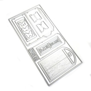 (SKU2211)Elizabeth Craft Design Hinged To The Past Die Shielded Window
