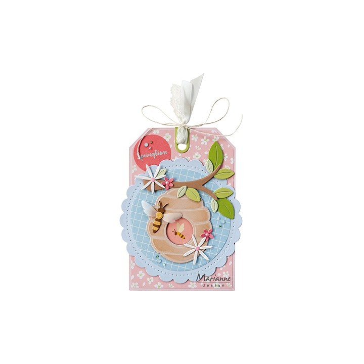 (CR1680)Craftables Bees by Marleen
