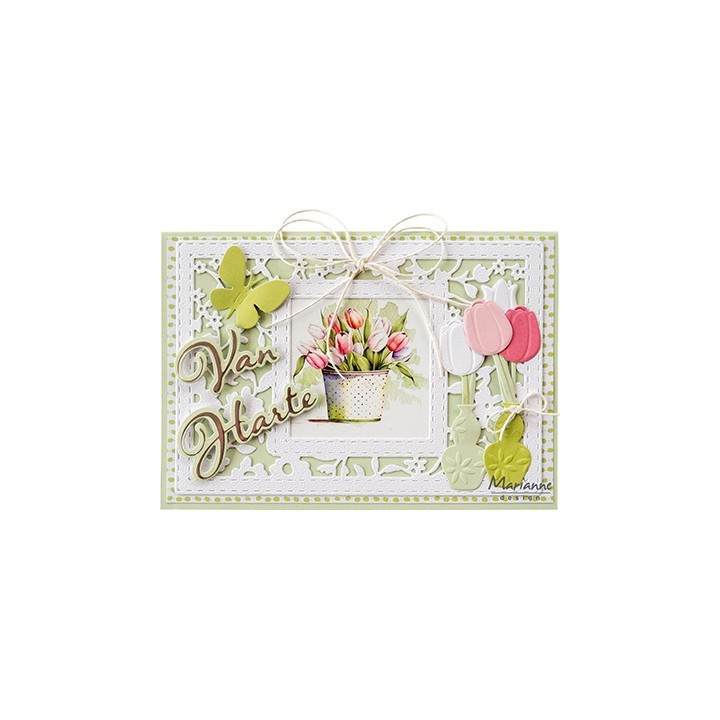 (CR1681)Craftables Hot Foil - Van Harte