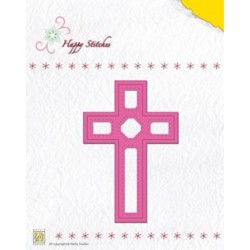 (HSD006)Happy Stitches Die cross