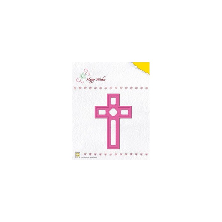 (HSD006)Happy Stitches Die cross