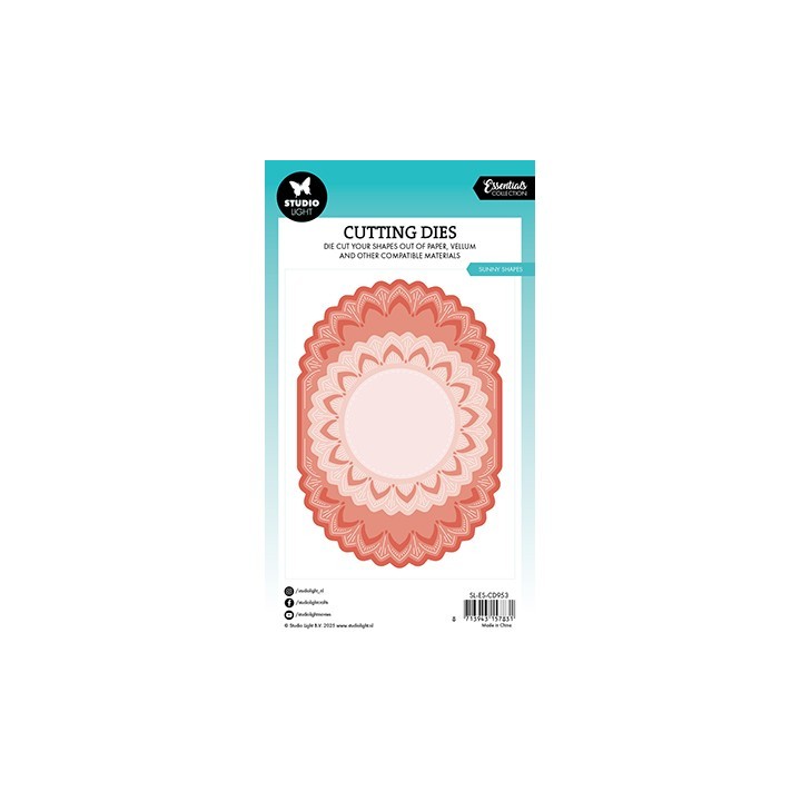 (SL-ES-CD953)Studio Light SL Cutting Die Sunny Shapes Essentials nr.953