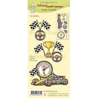 (55.9310)LeCrea - Combi clear stamp Racing car