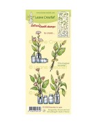 (55.9358)LeCrea - Combi clear stamp Branches & vases