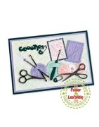 (35.9402)Embossing folder & matching dies hobby