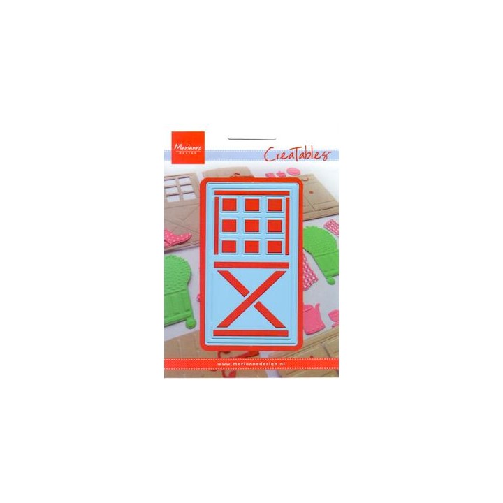 (LR0313)Creatables stencil stable door