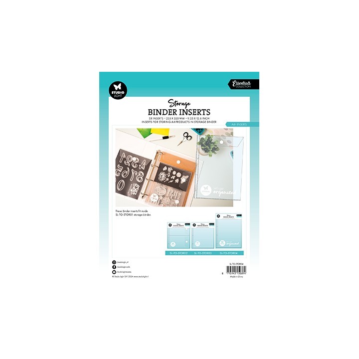 (SL-TO-STOR04)Studio light Storage Insert A4+ Inserts Essentials nr.04