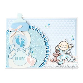 (LR0895)Creatables Baby Bottle by Marleen