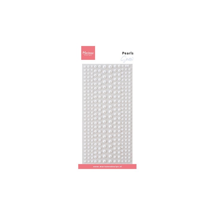 (CA3201)Marianne Design Pearls - Snow