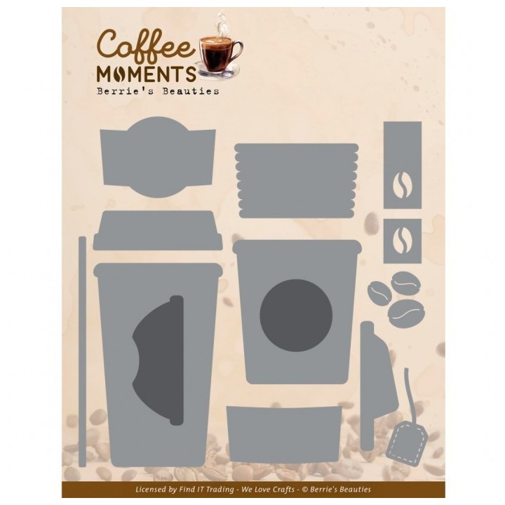 (BBD10036)Dies - Berries Beauties - Coffee Moments - Coffee to Go