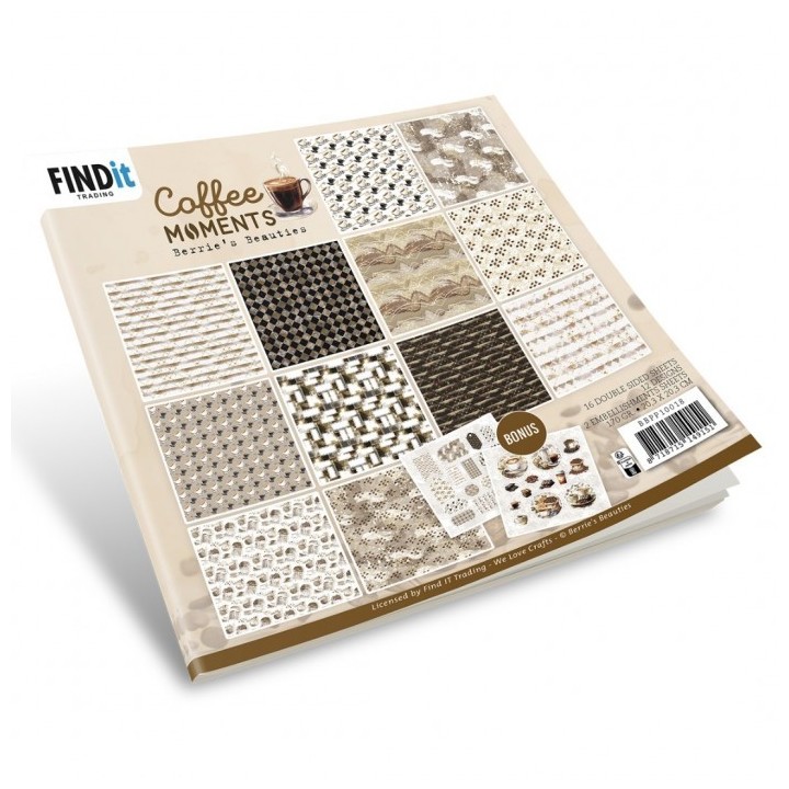 (BBPP10018)Paperpack - Berries Beauties - Coffee Moments
