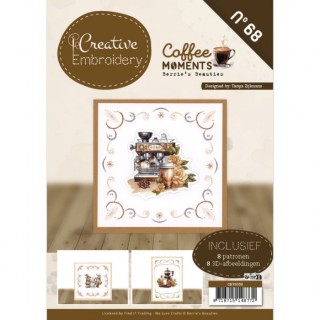 (CB10068)Creative Embroidery 68 - Berries Beauties - Coffee moment