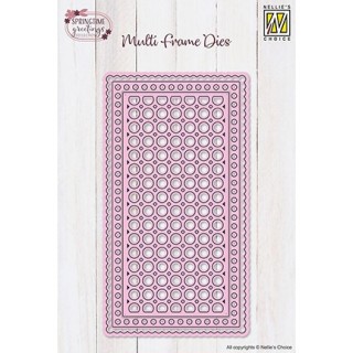 (MFD177)Nellie's shape dies  Slimline Die Set Frames