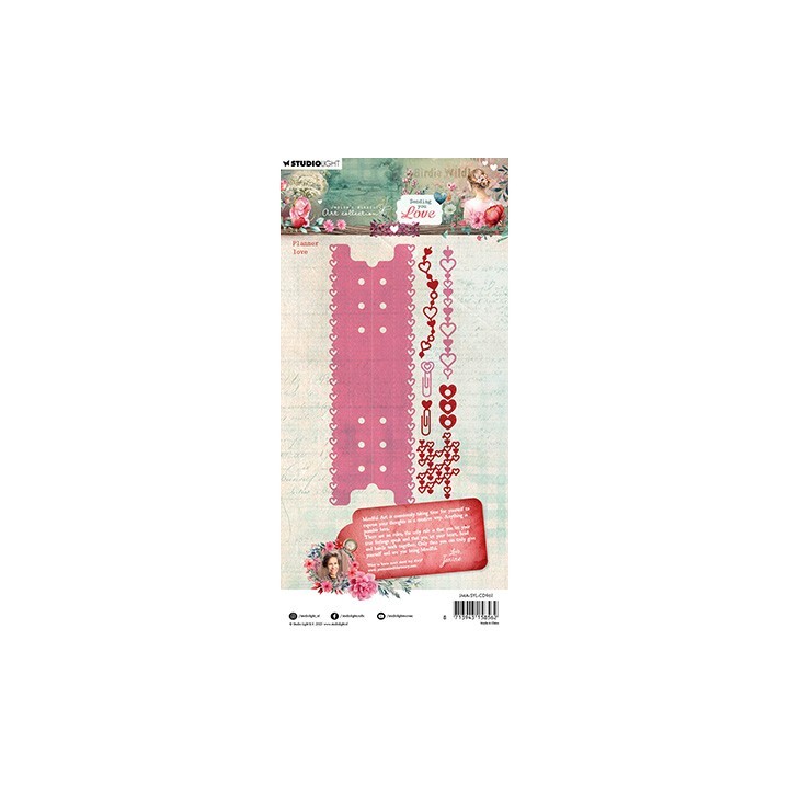 (JMA-SYL-CD961)Studio Light Cutting Die Planner Love Sending You Love nr.961