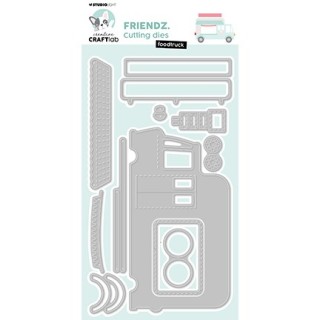 (CCL-FR-CD969)Studio Light Cutting Die Foodtruck Friendz nr.969