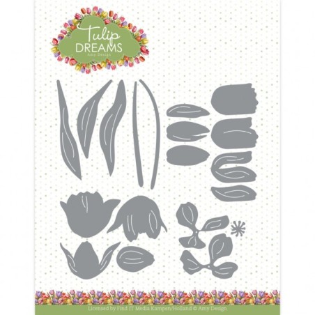 (ADD10330)Dies - Amy Design - Tulip Dreams - Build a Tulip