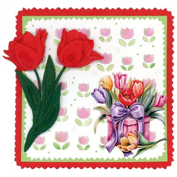 (ADD10330)Dies - Amy Design - Tulip Dreams - Build a Tulip