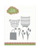 (ADD10331)Dies - Amy Design - Tulip Dreams - Tulip Basket