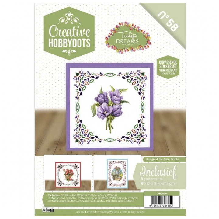 (CH10058)Creative Hobbydots 58 - Amy Design - Tulip Dreams