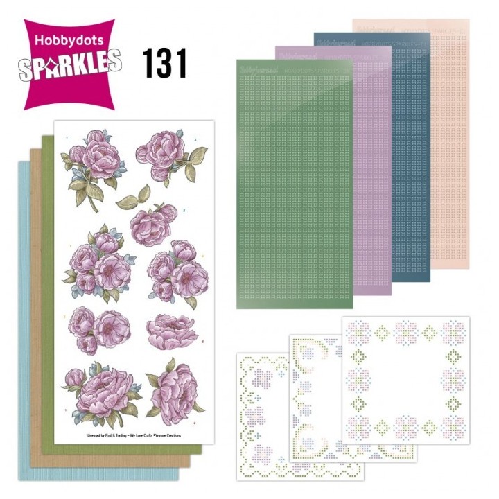 (SPDO131)Sparkles 131 - Yvonne Creations - Pink Rose