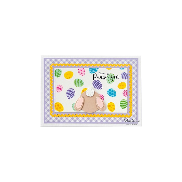 (LR0899)Creatables Bunny pompom
