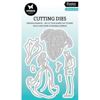 (SL-ES-CD955)Studio Light SL Cutting Die Wedding Couple Essentials nr.955