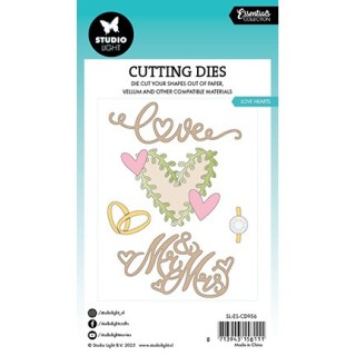(SL-ES-CD956)Studio Light SL Cutting Die Love Hearts Essentials nr.956