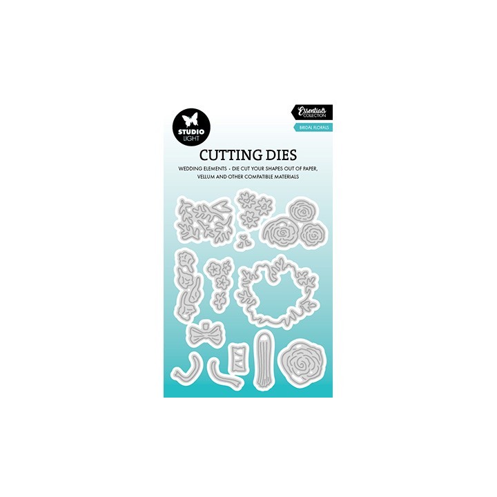 (SL-ES-CD957)Studio Light SL Cutting Die Bridal Florals Essentials nr.957