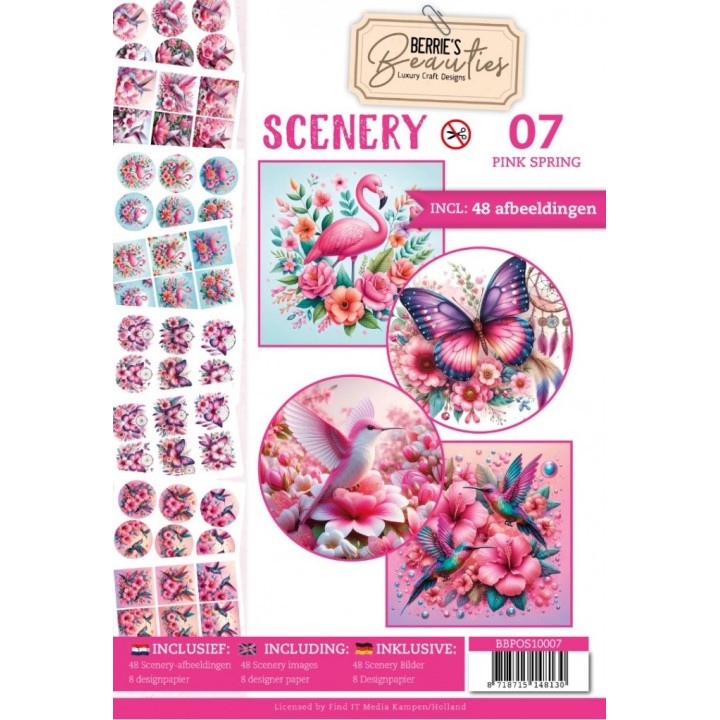 (BBPOS10007)Push-Out Book Scenery 7