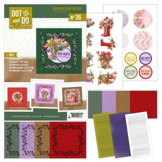 (DODOOC10036)Hobbydots on Colour 36 - Tulip Dreams
