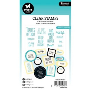 (SL-ES-STAMP810)Studio light SL Stamp Je bent geweldig Essentials nr.810