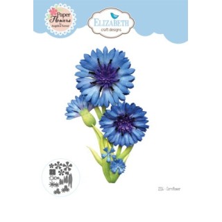 (2216)Elizabeth Craft Design Spring Awakening Dies Cornflower