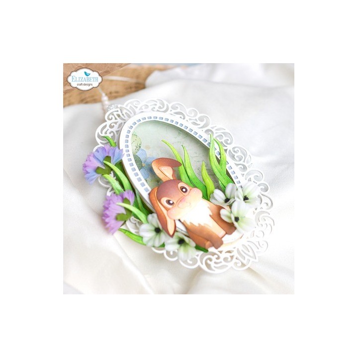 (2217)Elizabeth Craft Design Spring Awakening Dies Floral Greenery 3