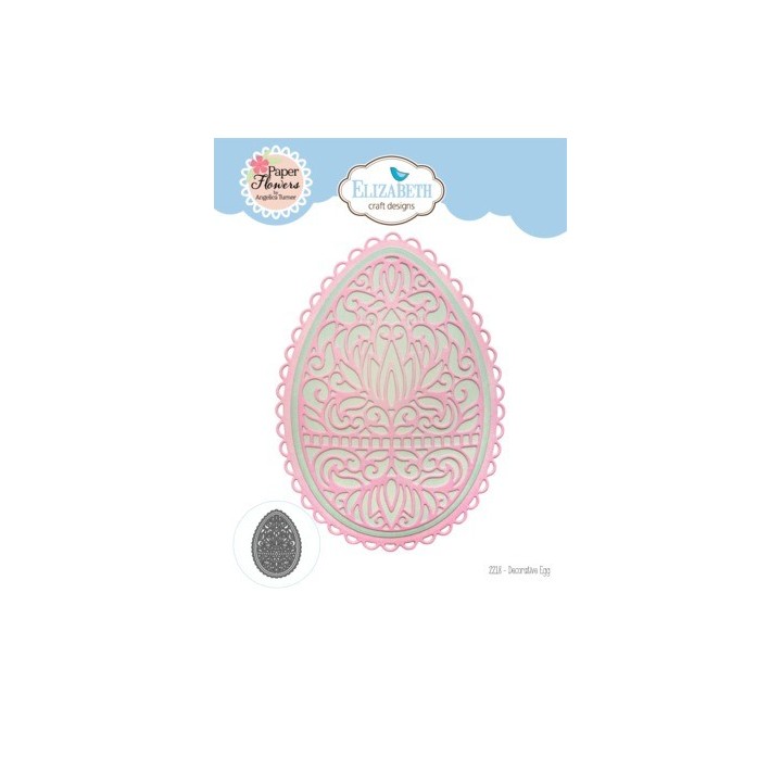 (2218)Elizabeth Craft Design Spring Awakening Dies Decorative Egg