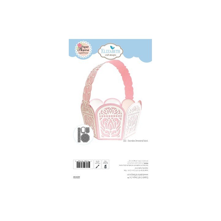 (2221)Elizabeth Craft Design Spring Awakening Dies Decorative Dimensional Basket