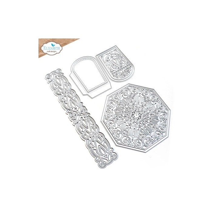 (2221)Elizabeth Craft Design Spring Awakening Dies Decorative Dimensional Basket