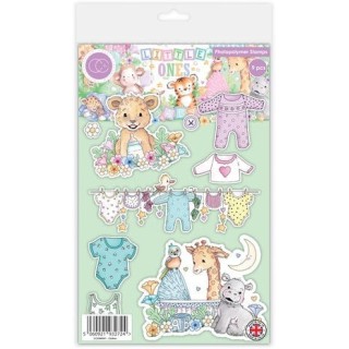 (CCSTMP097)Craft Consortium Little Ones Photopolymer Stamp Set Clothes