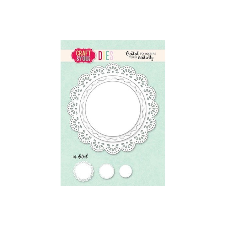 (CW335)Craft and You design Doily Set Dies