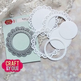 (CW335)Craft and You design Doily Set Dies