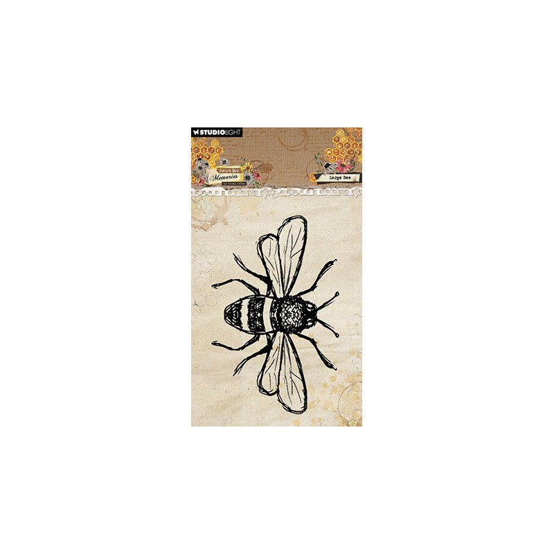 (HE-SB-STAMP795)Studio light SL Stamp Large Bee Sweet Bee Memories nr.795 (HE-SB-STAMP795)Studio light SL Stamp Large Bee Sweet Bee Memories nr.795